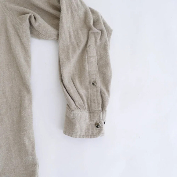 Redhead Brand Tan Cotton Up Outdoor Gorpcore Dress Shirt Size Large - Picture 6 of 11